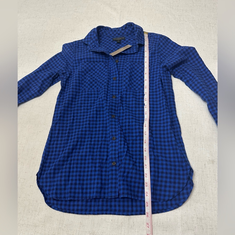 J. Crew Blue Button Down Shirt - Picture 8 of 11